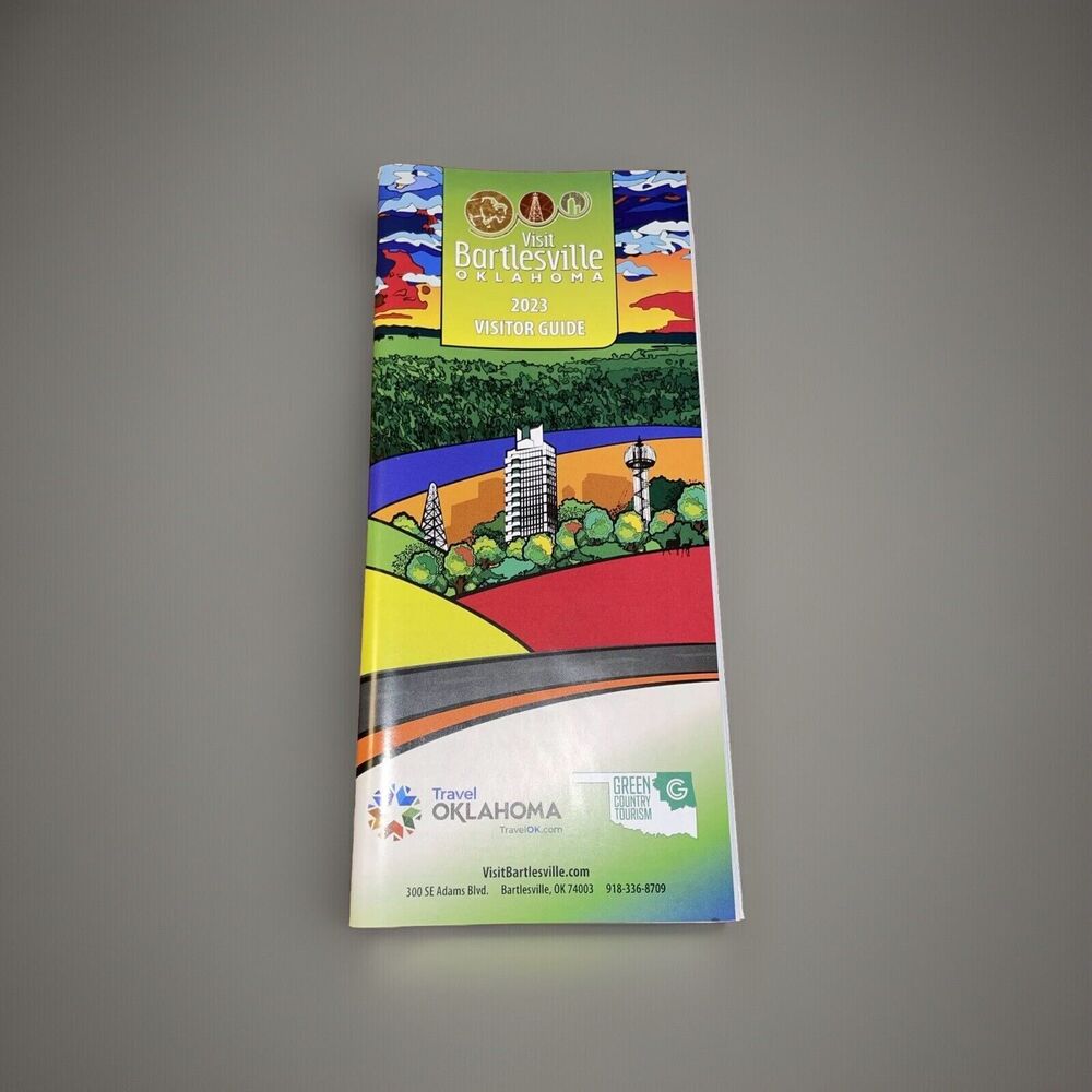 Visit Bartlesville Oklahoma Visitor Guide Travel Brochure Green Country Tourism